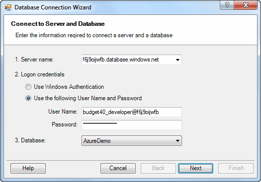 vba sql server connection string